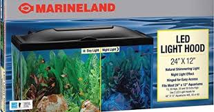 Marineland Led Light Hood 24 Inch By 12 Inch Aquarium Lighting Aquarium Led Lights