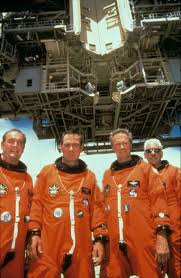 The cowboy appears in the director's house during the party at the end of the movie (flashback). Space Cowboys Cast How Their Lives Have Changed Gallery Wonderwall Com