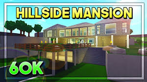 We put together some bloxburg house ideas to give you some inspiration for your next creation. Roblox Bloxburg 60k Hillside Mansion Build Speedbuild Youtube