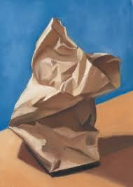 Crumpled Paper Bag By Ria Hills Artwanted Com How to make an object look like folded paper. crumpled paper bag by ria hills
