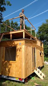Rooftop Deck Tiny House By Ty Rodou Tiny House Bretagne Loft Petite Maison Petite Maison Sur Roues