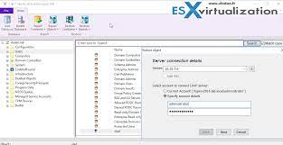 How To Restore Deleted User Account From Microsoft Active Directory With  Vembu Bdr - Esx Virtualization