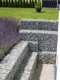 Hangsicherung Hangbefestigung Mit Gabionen Gabionenkaiser De Lichthof Gabionen Gabionen Hangsicherung