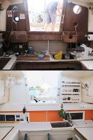 Before Afters Boat Interior Design Sailboat Interior Boat Interior