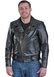 Mk2 California Hwy Patrol Motorcycle Concealed Carry Jacket With A Ccw Leather Lined Gun Pocket