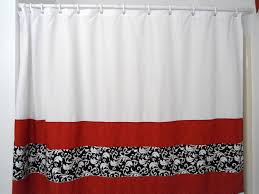 Red Black Gray Curtains Google Search Black Shower Curtains Gray Shower Curtains Red Shower Curtains
