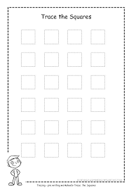 Square Shape Tracing Worksheets Free Printable Square Shape Tracing Worksheet Shape Tracing Worksheets Tracing Worksheets Free Tracing Worksheets