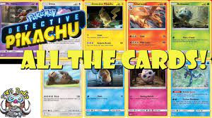 The gathering cards & accessories here at magic madhouse, the premier stop for all magic players. Every Detective Pikachu Card New Mini Set Pokemon Tcg Youtube