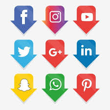 Social Media Icons Set Logo Vector Illustrator Social Icons Logo Icons Media Icons Png And Vector With Transparent Background For Free Download Social Media Icons Vector Logo Social Icons