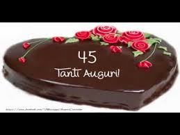 Invia tramite email postalo sul blog condividi su twitter condividi su facebook condividi su ste torte. Cartoline Musicali Buon Compleanno 45 Anni Youtube