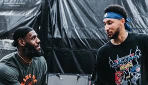 How does 76ers stud ben simmons feel about rumors lebron james could join him in philadelphia next season? Lebron James Ben Simmons Train Together During A Private Klutch Group Session