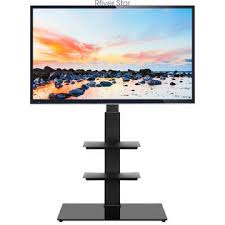Flat panel mount tv stands. Rfiver Star Swivel Floor Tv Stand With Mount For 32 65 Inch Flat Screen Tvs Height Adjust