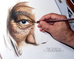 Modal Pensil Warna Seniman Ini Buat Gambar Realistik Morgan Freeman Merdeka Com