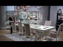 You're sure to dazzle the mind and spirit with aico amini hollywood swank 7 pc round dining set formal table in your dining room decor. Pin On Guzal