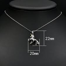 Shop claire's collection of fashion jewelry perfect for girls and teens. Unicorn Pendant Necklace Teens Girls Graduation New Year Birthday Gift 925 Sterling Silver Fairytale Unicorn Jewelry For Women Pricepulse