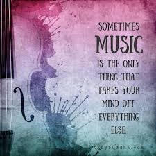 Sometimes Music Is The Only Thing That Takes Your Mind Off Everything Else Music Quotes Lyrics Music Quotes Words
