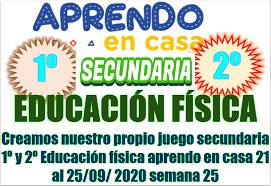 Yo os sigo desde londres! Creamos Nuestro Propio Juego Secundaria 1Âº Y 2Âº Educacion Fisica Aprendo En Casa 21 Al 25 09 2020 S