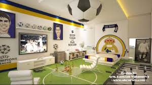 Real Madrid This Would Be My Husbands Dream Room Realmadrid Dormitorio De Futbol Dormitorio Real Habitaciones Juveniles