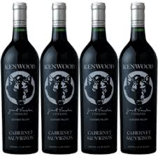 Kenwood Vineyards Jacklondon Library Four Pack 99 02 Vintage Wine Bottle Labels Jack London Kenwood