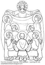 There are also more links to printable color your own bookmarks for kids. All Saints Day Coloring Pages Coloring Home