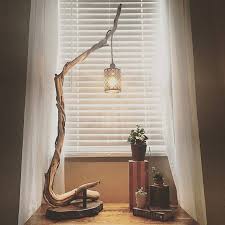 Rustic Floor Lamp Wood Floor Lamp Tree Branch Floor Lamp Etsy Rustic Floor Lamps Wooden Floor Lamps Rustic Wood Floors