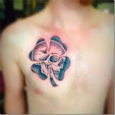 Artistic And Galvanizing Clover Tattoos Clover Tattoos Tattoos Floral Skull Tattoos