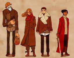 A character from a book i'm reading called mortal engines. Mortal Engines Characters Left To Right Shrike Harholpen