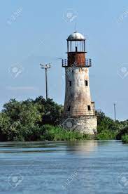 At its mouth is located the main port and a single settlement with urban characteristics of the romanian part of the delta. Abandoned Lighthouse Of Sulina Danube Delta Romania Stock Photo Picture And Royalty Free Image Image 40084536