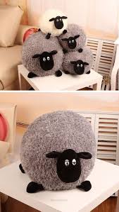 Stuffed Soft Plush Sheep Pillow Sheep Crafts Diy Pillows Sewing Projects