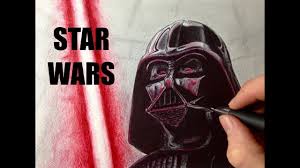 32 dessins de coloriage dark vador à imprimer. Dessiner Dark Vador Au Stylo Star Wars Youtube