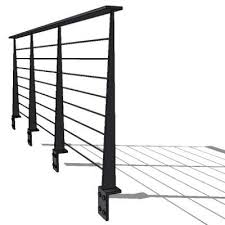Google Image Result For Http Www Formfonts Com Files 1 10910 Modern Metal Cable Railing Ff Model Id10910 1 Railings Outdoor Metal Deck Railing Patio Railing