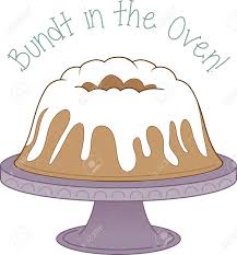 A sweet and tempting caramel is drizzled into a greased bundt® pan, followed by a gorgeous smooth mixture for a moist and rich chocolate cake and a layer of flan. This Bundt Cake Will Look Elegant On An Apron Or Kitchen Linen Royalty Free Cliparts Vectors And Stock Illustration Image 41370230