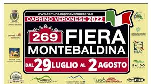 A Caprino Veronese torna la Fiera Montebaldina