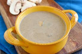 I didn't bother with roasting the bread in the recipe. Easy Cream Of Mushroom Soup Pumpkin N Spice
