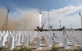 When yuri gagarin was born in 1934, the idea that he would step aboard a rocket and launch into space was less a boyhood dream than an impossible fantasy. Pillars Of Baikonur What Is The Purpose Of The Hundreds Of Short White Posts Near The Baikonur Cosmodrome Launch Pad Space Exploration Stack Exchange