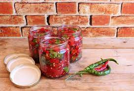 Capperi sott'aceto 1,5 cucchiai da tavola. Peperoncini Piccanti Sott Olio La Conserva Casalinga