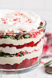 This trifle can be prepared in advance and stored in . Peppermint Cheesecake Trifle Christmas Dessert Tastes Of Lizzy T
