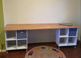 Next Project To Make Desk Made Out Of Kmart Storage Cubes And A Bunnings Table Top Chrom Kids Desk Storage Bedroom Storage For Small Rooms Diy Bedroom Storage