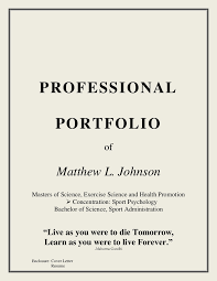 coaching portfolio