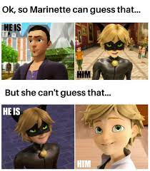 Because Is Very Hard To Guess Who S The Real Cat Noir Sarcasm Miraculous Ladybug Movie Miraculous Ladybug Memes Miraculous Ladybug Funny
