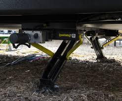 4 set of stabilizer jacks, a crank handle, 16 pcs 3/8 screws. Recreational Vehicle Lippert