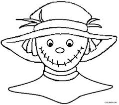 Printable Scarecrow Coloring Pages For Kids Cool2bkids Scarecrow Face Coloring Pages Coloring Pages For Kids
