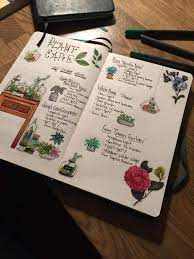 Plant Care Bullet Journal Themes Journal Themes Bullet Journal Inspiration