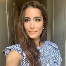 Behind the scenes and final result of pink and blue paint pour! #art #...