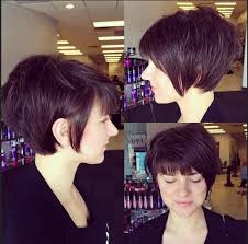 Cross the short fringe section over the longer section to form an x. 30 of 37. Adorable Pixie Haircut Ideas With Bangs Popular Haircuts Short Hair Styles Pixie Haircut Popular Haircuts