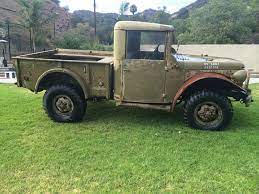 1952 Dodge M37 Us Army Power Wagon Runs Greatnew Water Pump Fan Belt Exhaust Manifold 2 New Batteries For Orig 24 Vol Power Wagon Dodge Power Wagon Wagon