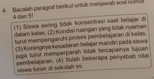 Aktifitas berangkat dan pulang kantor memang sangat mempengaruhi padatnya lalu lintas di jalan raya. Kalimat Utama Paragraf Tersebut Ditunjukkan Oleh Nomor A 1 C 3 B 2 Brainly Co Id