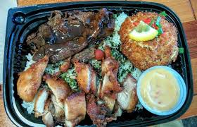 We also do cocktails and bears. Crabcake Bento Picture Of The Food Company Kailua Tripadvisor