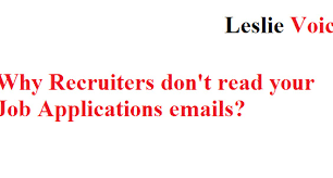 A job application highlights your interest and reason for applying for the job in a short and crisp manner. Five Reasons Recruiters Don 39 T Read Your Job Application Email