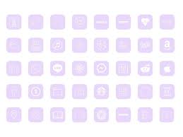Pretty Pastel Purple 60 Icons Bundle Iphone Ios 14 App Icons Simple Minimalist Purple In 2021 Ios App Icon Design App Icon Design Ios App Icon
